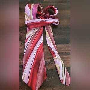 J garcia 100% Silk Tie. Abstract Necktie Collection 53